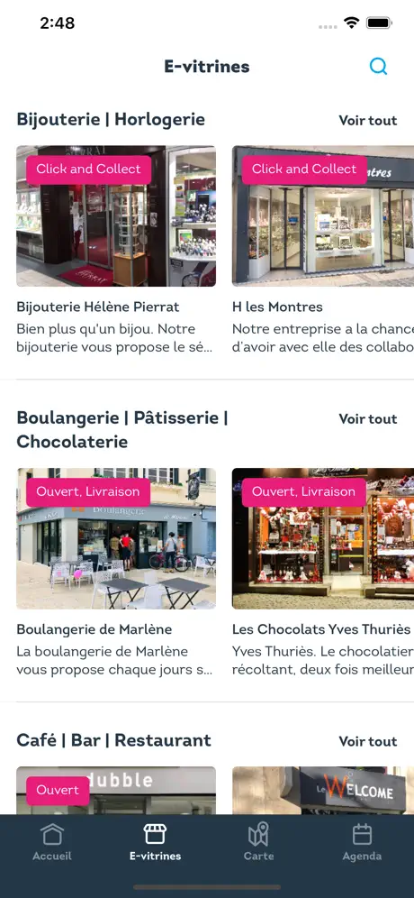 Vitrines de Chartres's screenshot