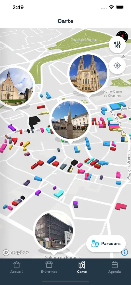 Screenshot de Vitrines de Chartres